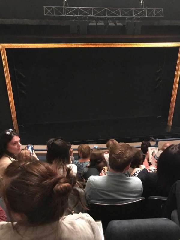 Ambassador Theatre, section: Rear Mezzanine LC, row: E, seat: 109
