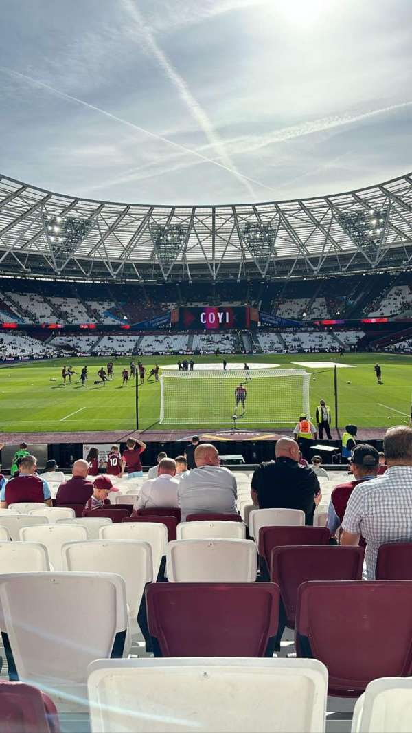 London Stadium, section: 148, row: 17, seat: 575