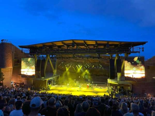 Red Rocks Amphitheatre, section: Center Right, row: 25, seat: 52