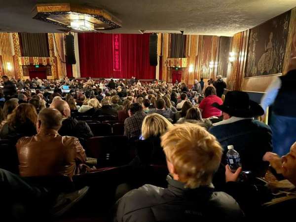 Paramount Theatre, Denver, section: Orchestra R, row: PP, seat: 10