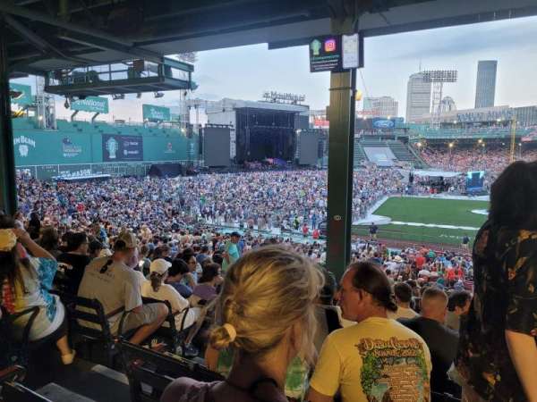 Fenway Park, section: Grandstand 25, row: 12, seat: 21