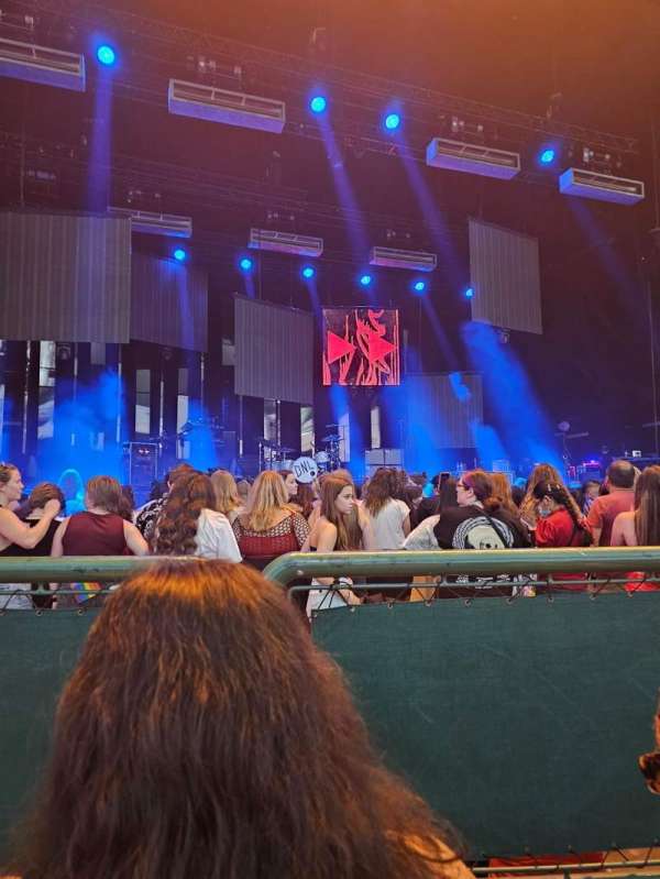 Cynthia Woods Mitchell Pavilion, section: 102, row: B, seat: 3