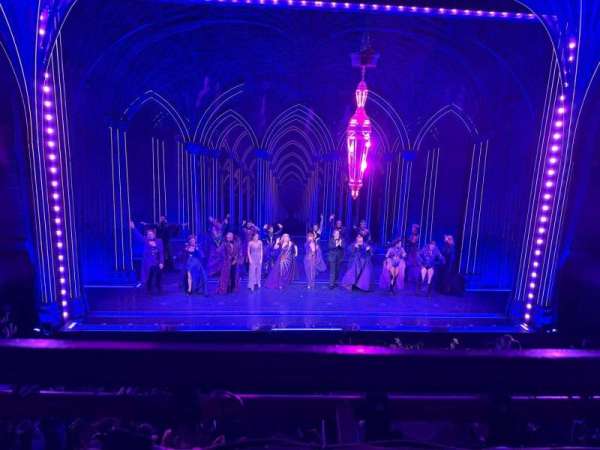 Lunt-Fontanne Theatre, section: Front Mezzanine C, row: A, seat: 105