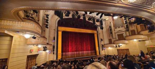 Majestic Theatre, section: Orchestra L, row: P, seat: 13