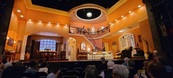 Hayes Theater, section: Orchestra C, row: F, seat: 105