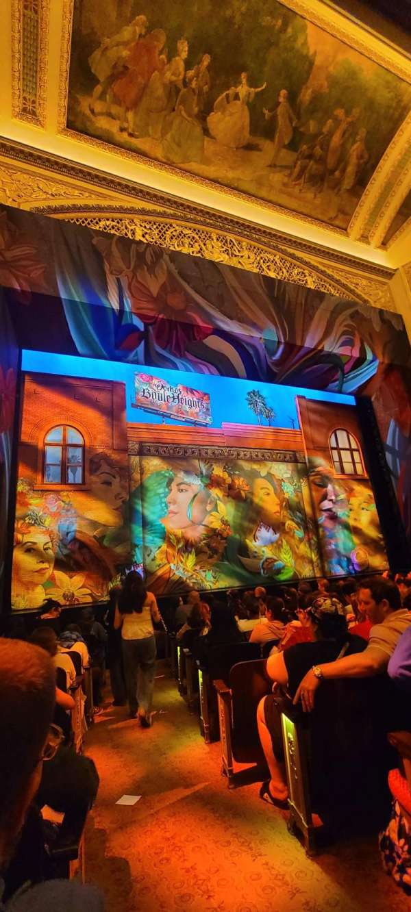 James Earl Jones Theatre, section: Orchestra L, row: H, seat: 1