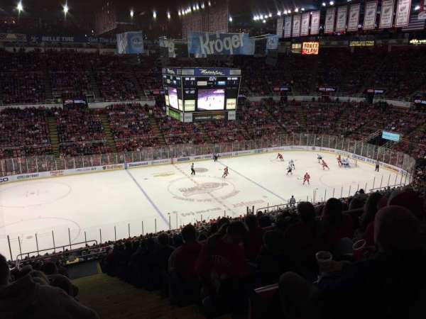 Joe Louis Arena, section: 224, row: 18, seat: 1