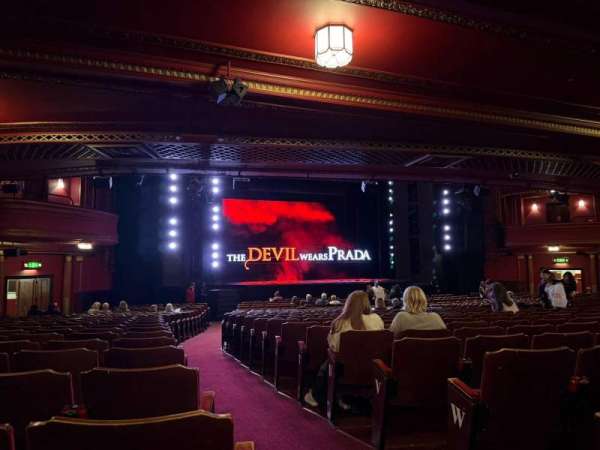 Dominion Theatre, section: Stalls, row: Z, seat: 39