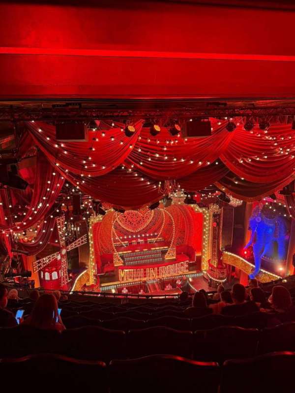Piccadilly Theatre, section: Grand Circle, row: J, seat: 25