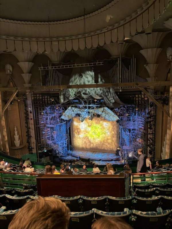 Apollo Victoria Theatre, section: Dress Circle, row: N, seat: 12