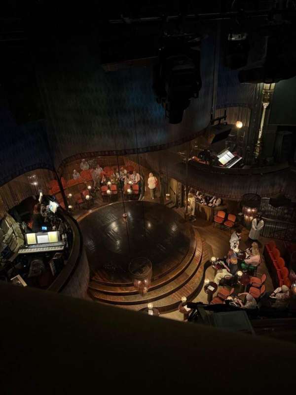 Playhouse Theatre, section: Upper Circle, row: B, seat: 19