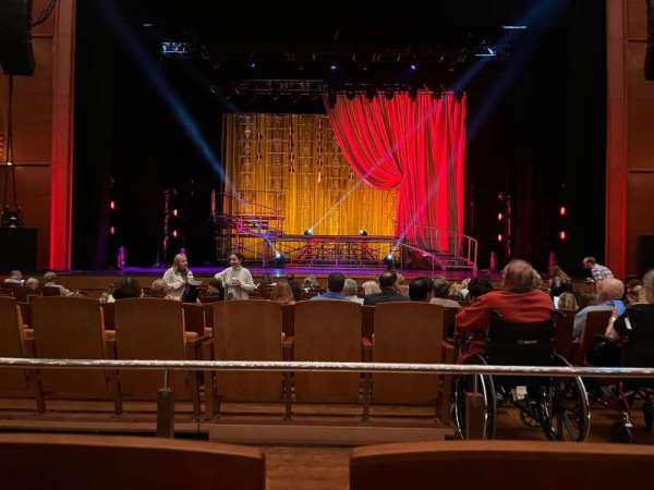 Steinmetz Hall at the Dr. Phillips Center, section: Orchestra C, row: F, seat: 108