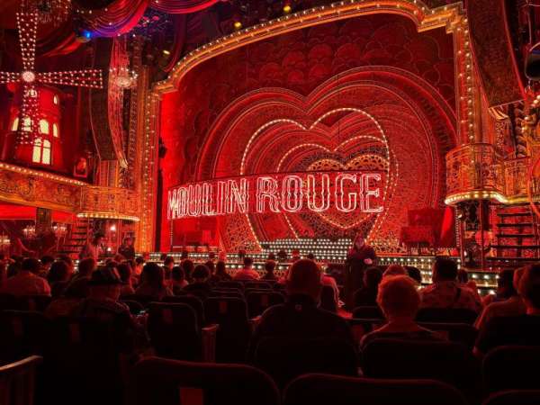 Al Hirschfeld Theatre, section: Orchestra R, row: M, seat: 4