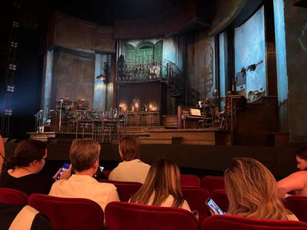 Walter Kerr Theatre, section: Orchestra R, row: F, seat: 6