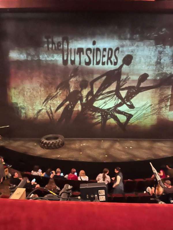 Bernard B. Jacobs Theatre, section: Mezzanine C, row: A, seat: 110