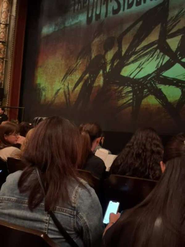 Bernard B. Jacobs Theatre, section: Orchestra C, row: D, seat: 103