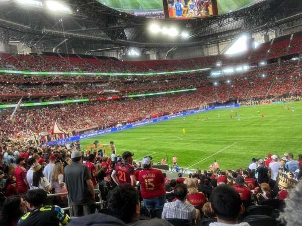 Mercedes-Benz Stadium, section: 134, row: 25, seat: 24