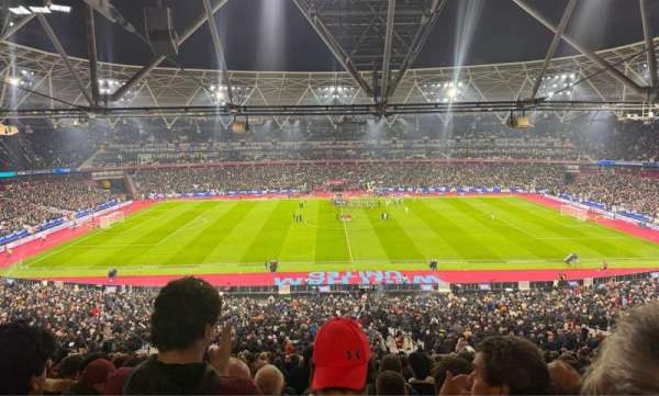 London Stadium, section: 236, row: 57, seat: 444