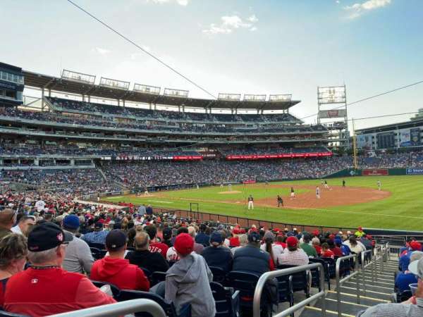 Nationals Park, section: 133, row: z, seat: 19