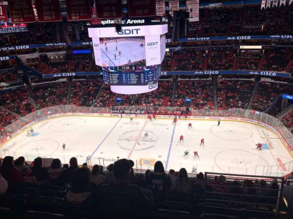 Capital One Arena, section: 418, row: K, seat: 13