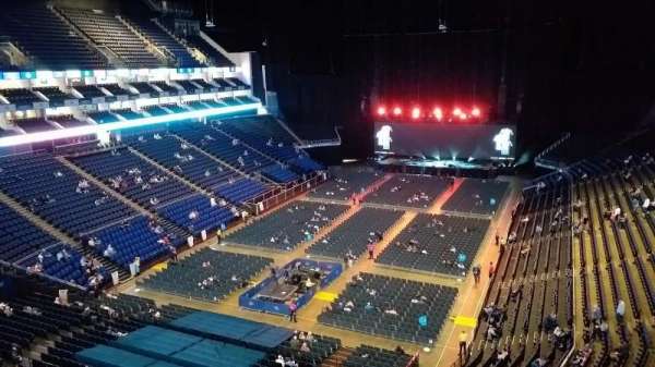 The O2, London, section: 414, row: A, seat: 766