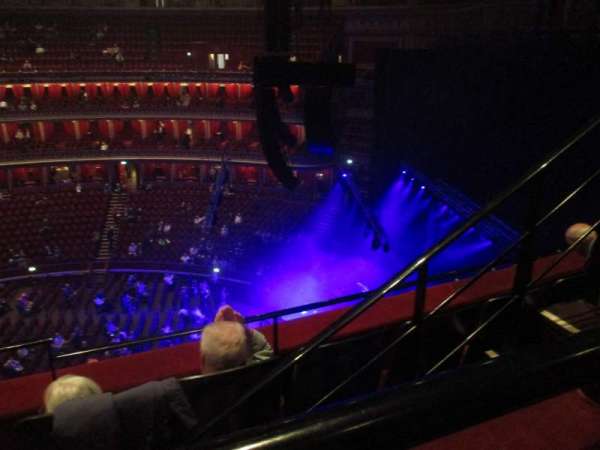 Royal Albert Hall, section: Rausing Circle Y, row: 3, seat: 179