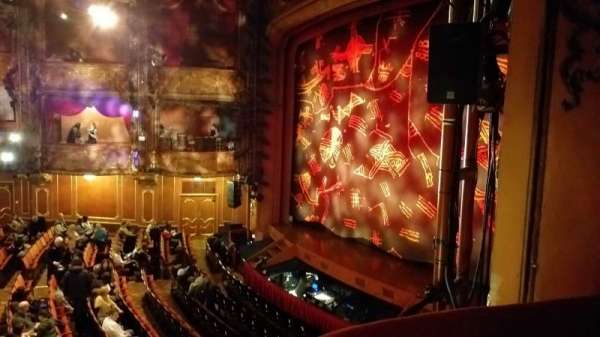 Lyceum Theatre, West End, section: Royal Circle, row: AA, seat: 1
