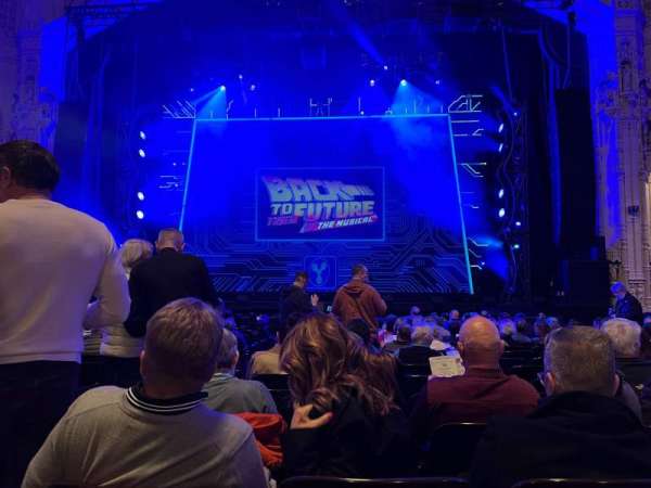 Orpheum Theatre, San Francisco, section: Orchestra RC, row: R, seat: 104