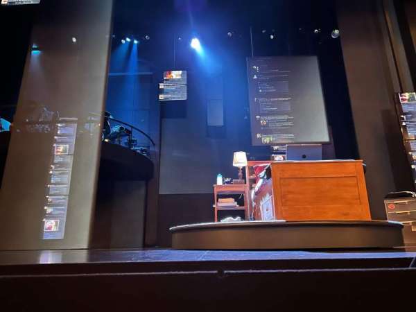 Music Box Theatre, section: Orchestra C, row: A, seat: 109