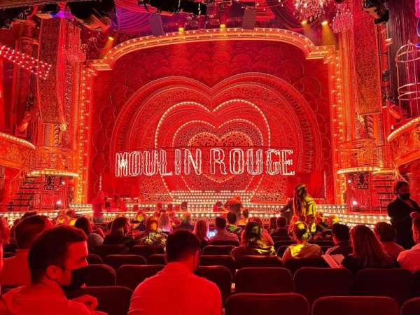 Al Hirschfeld Theatre, section: Orchestra C, row: O, seat: 101