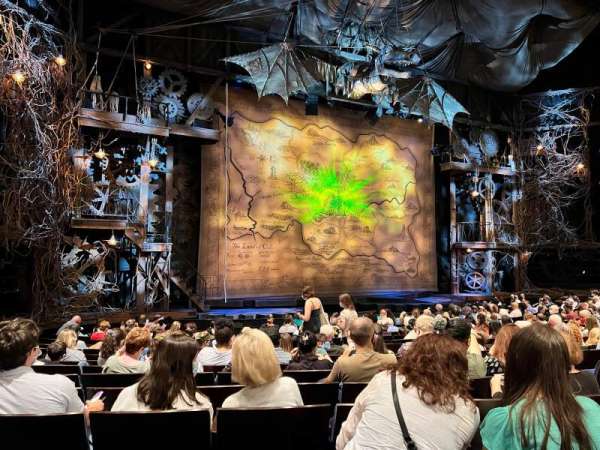 Gershwin Theatre, section: Orchestra L, row: M, seat: 13