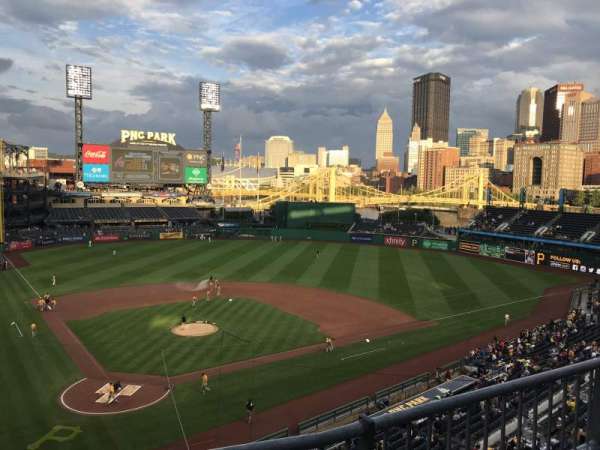PNC Park, section: 213, row: B, seat: 6