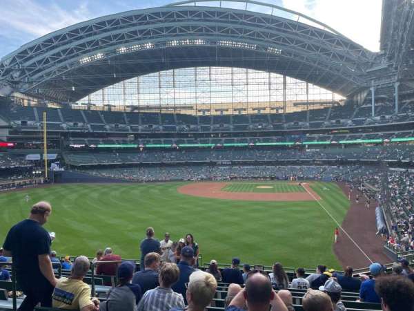 American Family Field, section: 234, row: 14, seat: 21