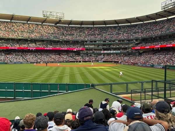 Angel Stadium, section: 257, row: P, seat: 3
