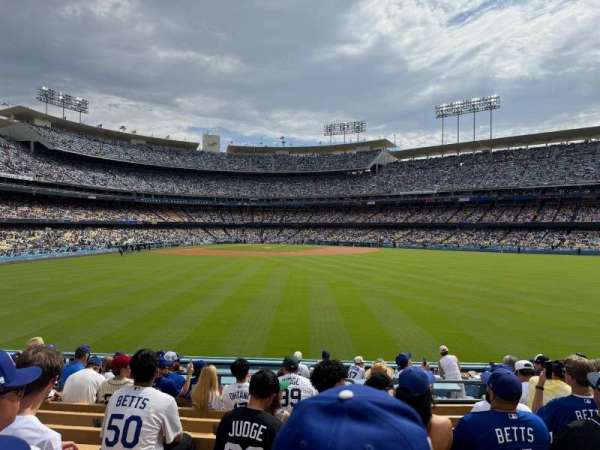 Dodger Stadium, section: 312PR, row: K, seat: 9