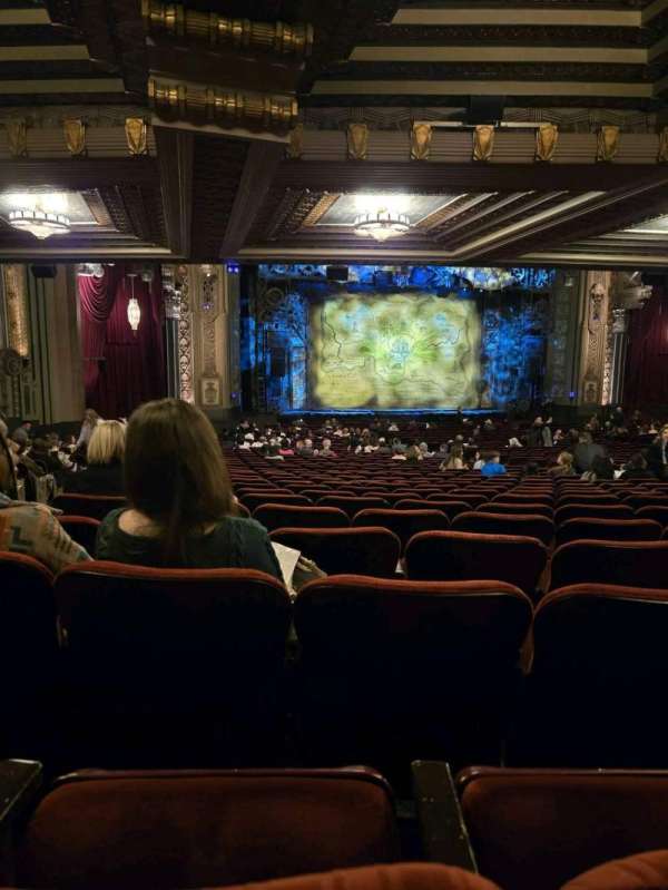 Hollywood Pantages Theatre, section: Orchestra LC, row: WW, seat: 313
