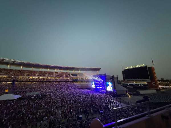 McLane Stadium, section: C6, row: 2, seat: 3