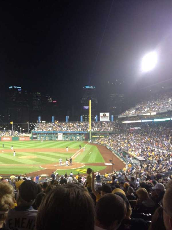 PNC Park, section: 119, row: CC, seat: 13