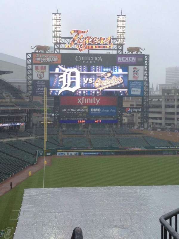 Comerica Park, section: 124, row: E, seat: 1