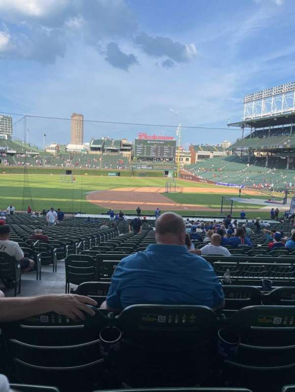 Wrigley Field, section: 210, row: 4, seat: 3