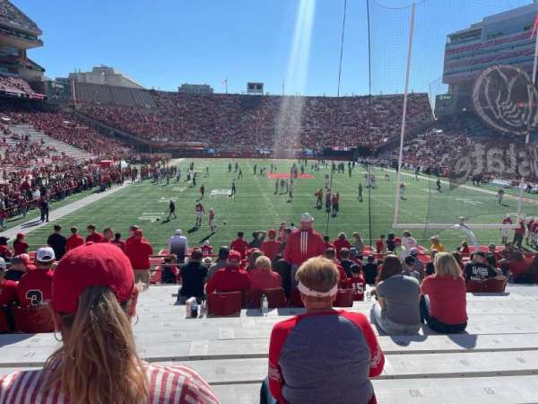 Memorial Stadium, Lincoln, section: 37, row: 20, seat: 9