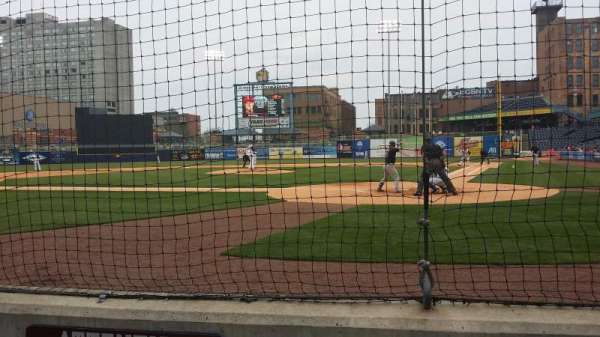 Fifth Third Field, section: 110, row: B