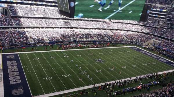 AT&T Stadium, section: 418, row: 1, seat: 19