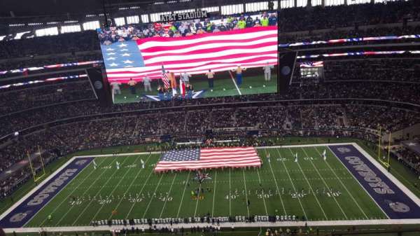 AT&T Stadium, section: 412, row: 12, seat: 4