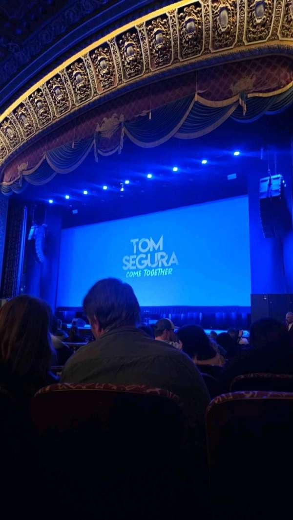 Embassy Theatre, Fort Wayne, section: A, row: J, seat: 7