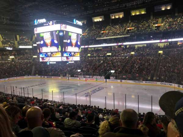 Nationwide Arena, section: 112, row: Y, seat: 17
