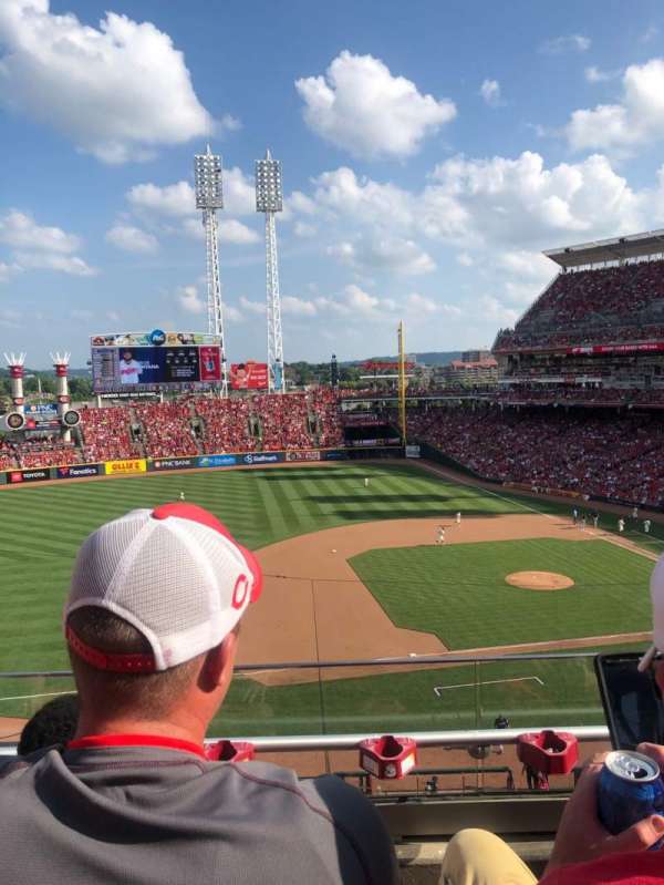 Great American Ball Park, section: 416, row: C, seat: 11