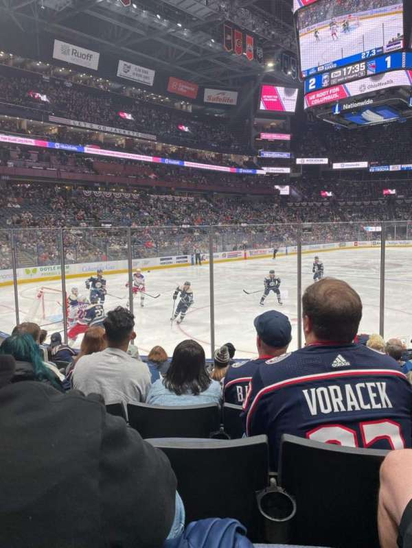 Nationwide Arena, section: 107, row: J, seat: 10