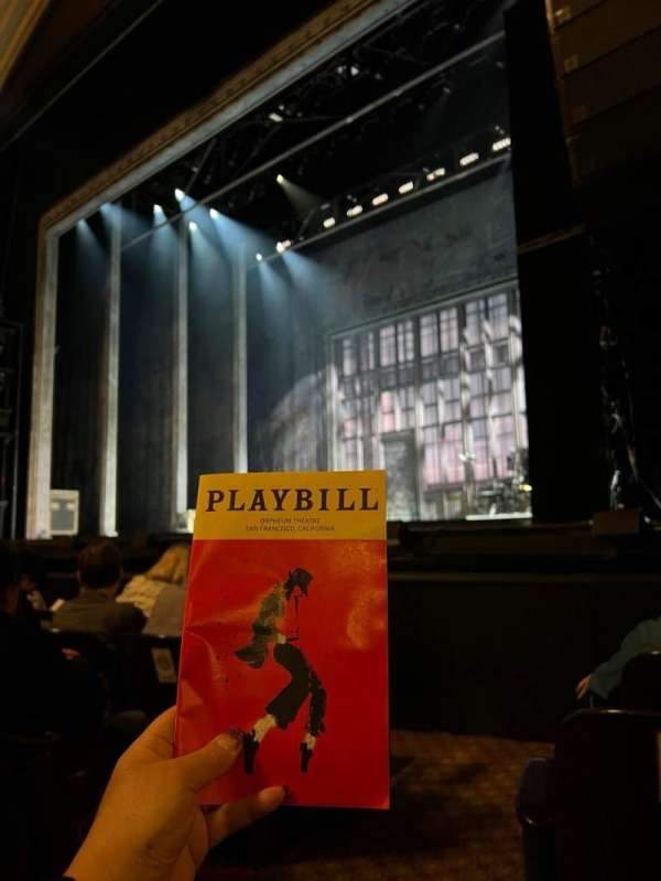 Orpheum Theatre, San Francisco, section: Orchestra R, row: E, seat: 2