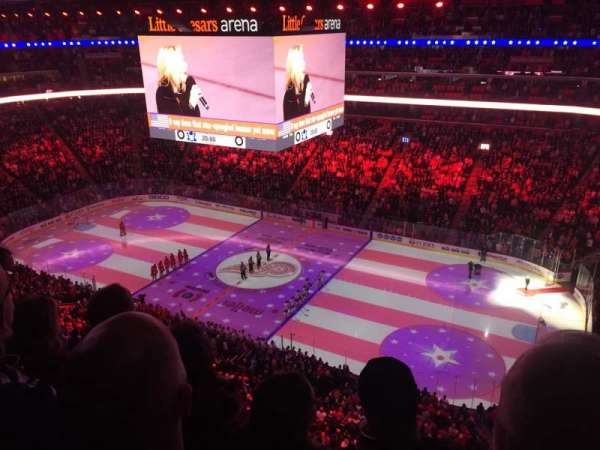 Little Caesars Arena, section: 224, row: 3, seat: 9